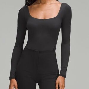 lululemon - nulu square neck bodysuit